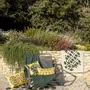 Cushions - Embroidered Cushion Yoka Mangue 45 X 45 - MAISON VIVARAISE - SDE VIVARAISE WINKLER