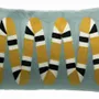 Cushions - Embroidered Cushion Yoka Ciel 30 X 50 - MAISON VIVARAISE - SDE VIVARAISE WINKLER