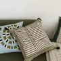 Cushions - Embroidered cushion Kori Cèdre 45 X 45 - MAISON VIVARAISE - SDE VIVARAISE WINKLER