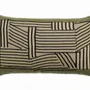 Cushions - Embroidered Cushion Kori Cèdre 30 X 50 - MAISON VIVARAISE - SDE VIVARAISE WINKLER