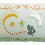 Cushions - Embroidered Cushion Anka Ciel 30 X 50 - MAISON VIVARAISE - SDE VIVARAISE WINKLER