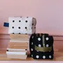 Pochettes - Trousse cube Mia Caviar L 22 x 14 10,5 - LA CERISE SUR LE GATEAU