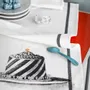 Dish towels - Tea towel Charlotte Blanc 50 X 70 - LA CERISE SUR LE GATEAU