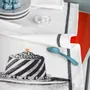 Dish towels - Tea towel Charlotte Blanc 50 X 70 - LA CERISE SUR LE GATEAU