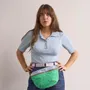 Sacs et cabas - Sac banane Tricolo Détox bluetiful 19 x 28 - LA CERISE SUR LE GATEAU