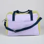 Sacs et cabas - Sac voyage Tricolo Lilas ananas 30 x 42 x 20 - LA CERISE SUR LE GATEAU
