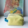 Pochettes - Trousse cube Iona Ananas 10 x 16 x 10 - LA CERISE SUR LE GATEAU