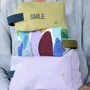 Pochettes - Trousse cube Smile Ananas 10 x 16 x 10 - LA CERISE SUR LE GATEAU