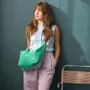 Sacs et cabas - Sac demi-lune Tricolo Détox bluetiful 53 x 28 x 12 - LA CERISE SUR LE GATEAU