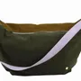 Bags and totes - Half-moon bag Tricolo Kale Nuts 53 X 28 X 12 - LA CERISE SUR LE GATEAU