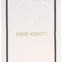 Torchons - Torchon Food Addict Or Blanc 50 x 70 - LA CERISE SUR LE GATEAU