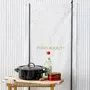 Torchons - Torchon Food Addict Or Blanc 50 x 70 - LA CERISE SUR LE GATEAU