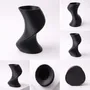 Aménagements pour bureau - Vase imprimé en 3D « BAILE » | Noir - AUURA