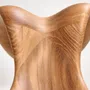 Stools - Aura | Sculpted Exclusive Stool | European Oak Wood - NEXART