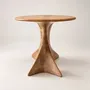 Design objects - Aphrodite Sculpted Table | European Oak Wood - NEXART