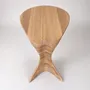 Design objects - Aphrodite Sculpted Table | European Oak Wood - NEXART