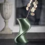 Aménagements pour bureau - Vase imprimé en 3D « BAILE » | Vert émeraude - AUURA