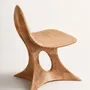 Chaises - Aphrodite Gen. II | Fauteuil Premium Sculpté | Chêne Européen Massif - NEXART