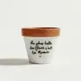 Vases - Pot de fleur, cache-pot, La plus belle des fleurs c'est toi Mamie - JOLI POT