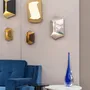 Appliques - ORIGAMI Applique murale Mini en Laiton brossé et Bronze clair - DUISTT