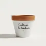 Vases - Pot de fleur, cache-pot, Cultiver le bonheur - JOLI POT