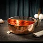 Spas - Vasque de Pédicure et Bain de Pieds en Cuivre Martelé avec Repose-Pied - BELS & PEARL