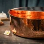 Spas - Vasque de Pédicure et Bain de Pieds en Cuivre Martelé avec Repose-Pied - BELS & PEARL