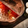 Spas - Vasque de Pédicure et Bain de Pieds en Cuivre Martelé avec Repose-Pied - BELS & PEARL