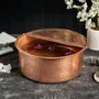 Spas - Vasque de Pédicure et Bain de Pieds en Cuivre Martelé avec Repose-Pied - BELS & PEARL