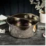 Spas - Vasque de Pédicure et Bain de Pieds en Cuivre Martelé avec Repose-Pied - BELS & PEARL