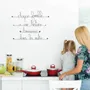 Other wall decoration - Wire wall decor -" Family Quote " - BIJOUX DE MUR