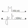 Other wall decoration - Mother's Day Gift “Mom I Love You” - Wall Decor - BIJOUX DE MUR