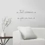 Objets déco enfant - Citation Murale en Fil de Fer "Tout commence par un rêve" - Chambre - BIJOUX DE MUR