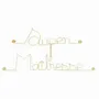 Gifts - End of school year gift "Super Teacher" - Brass - BIJOUX DE MUR