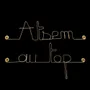 Cadeaux - Cadeau de fin d'année scolaire "ATSEM au top" - Décoration Laiton - BIJOUX DE MUR