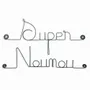 Cadeaux - Cadeau de fin d'année scolaire "Super nounou" - Décoration Murale - BIJOUX DE MUR