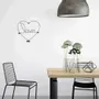 Other wall decoration - Valentine's Day "Love" heart frame - to pin - BIJOUX DE MUR