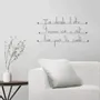 Other wall decoration - Wire Wall Decor Quote: "Happy... Cheers" - BIJOUX DE MUR