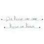 Autres décorations murales - Cadeau Amitié - " Qui trouve une amie trouve un trésor " - Décoration - BIJOUX DE MUR