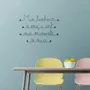 Autres décorations murales - Citation déco en fil de fer " Bonheur et Amour " - à punaiser - BIJOUX DE MUR