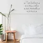 Autres décorations murales - Citation déco en fil de fer " Bonheur et Amour " - à punaiser - BIJOUX DE MUR