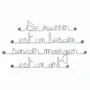 Other wall decoration - Wire quote on the art of eating - BIJOUX DE MUR