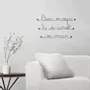 Autres décorations murales - Citation en fil de fer sur la Musique - BIJOUX DE MUR