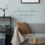 Autres décorations murales - Citation Murale "Écrivons le bonheur jour après jour" - BIJOUX DE MUR