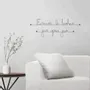 Autres décorations murales - Citation Murale "Écrivons le bonheur jour après jour" - BIJOUX DE MUR