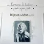 Autres décorations murales - Citation Murale "Écrivons le bonheur jour après jour" - BIJOUX DE MUR