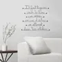 Other wall decoration - Metal Wall Quote - Moon and Stars - BIJOUX DE MUR