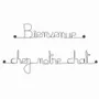 Autres décorations murales - Déco Chat : " Bienvenue chez notre chat " - BIJOUX DE MUR