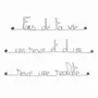 Other wall decoration - Bedroom Wall Decor - Quote "Make your life a dream,..." - BIJOUX DE MUR