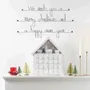 Autres décorations murales - Déco Noel en Métal - Citation Murale Merry Christmas - BIJOUX DE MUR